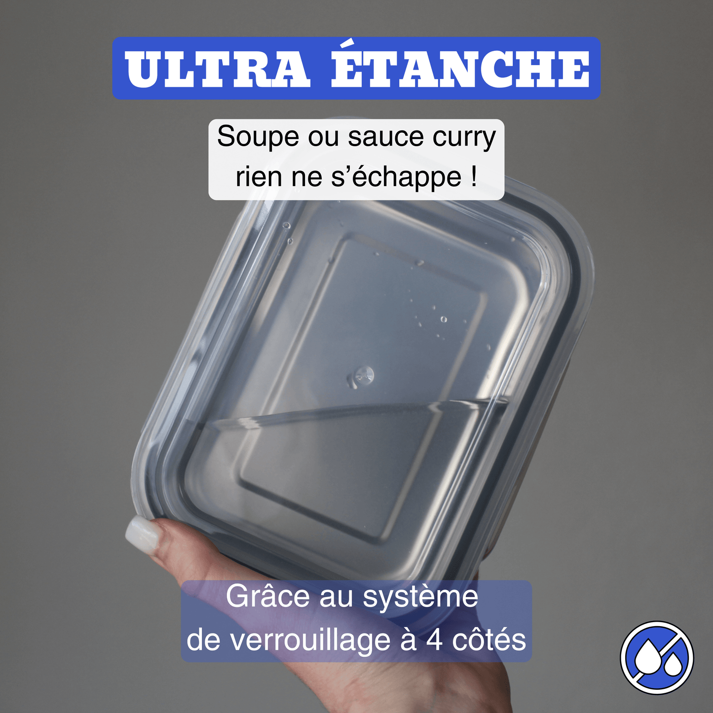 Votre boîte en inox micro-ondable